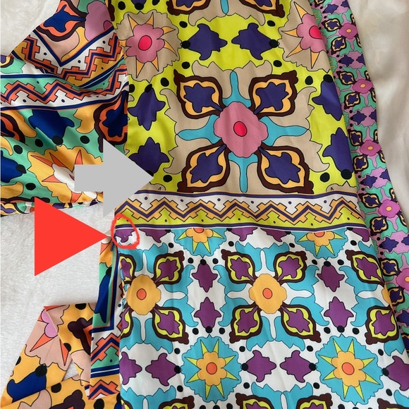 Zara Women's Kimono Robe Style Floral Print Midi Open Front With Tie Size M NWT - Picture 14 of 15